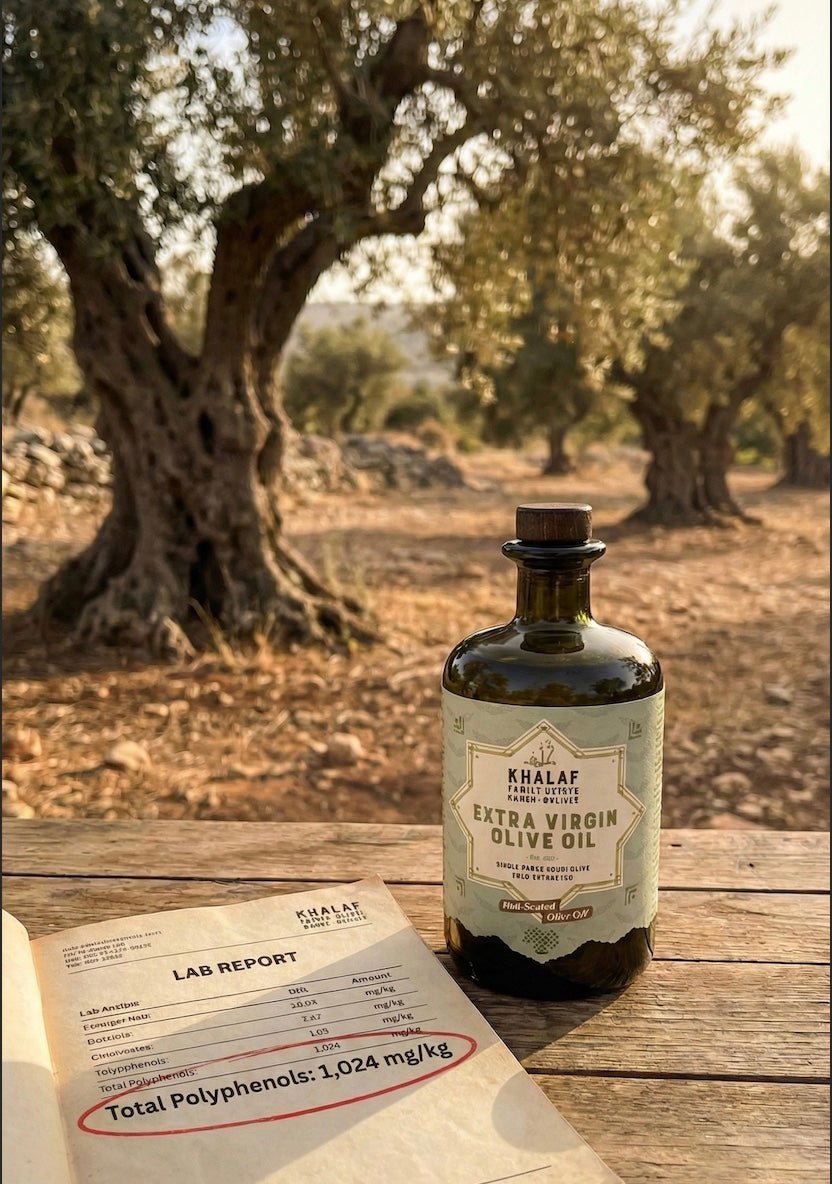 2025 Harvest Laboratory Results: Khalaf Souri Olive Oil